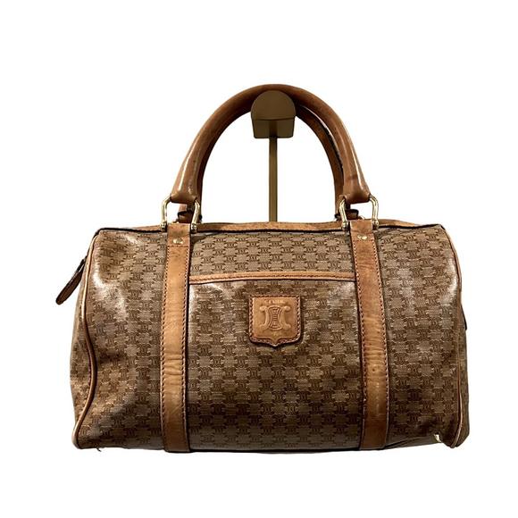 Celine Macadam Boston Bag - some piping wear - Picture 1 of 13